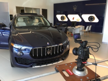 Helfman Maserati TV Shoot